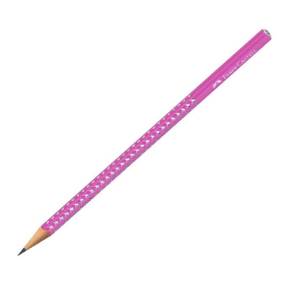 molyvi faber sparkle foyxia Faber-Castell Sparkle Aurora Μολύβι Φούξια - Image 1