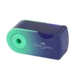 Faber-Castell Sleeve Mini Ξύστρα Green - Blue / Red Purple - Image 2