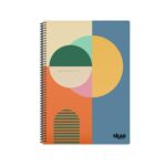 Skag Σπιράλ Τετράδιο Ριγέ Α4 2 Θεμάτων Bauhaus (Διάφορα Σχέδια) - Image 4