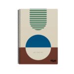 Skag Σπιράλ Τετράδιο Ριγέ Α4 2 Θεμάτων Bauhaus (Διάφορα Σχέδια) - Image 5