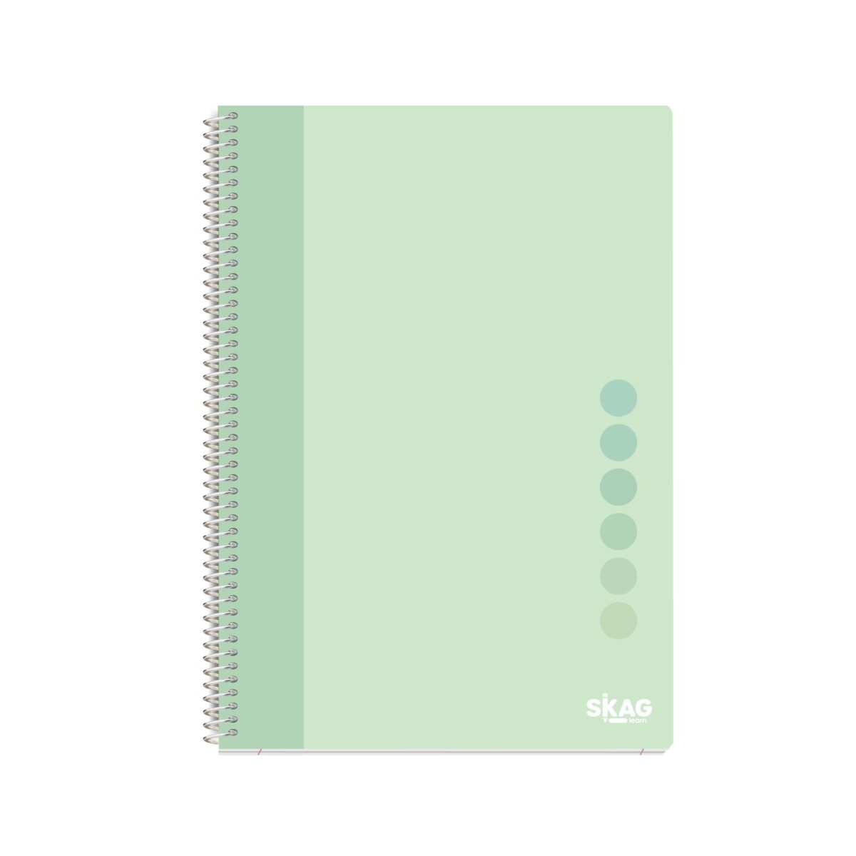 Skag Σπιράλ Τετράδιο Ριγέ Α4 2 Θεμάτων Pastel Vibe (Διάφορα Χρώματα) - Image 3