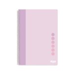 Skag Σπιράλ Τετράδιο Ριγέ Α4 2 Θεμάτων Pastel Vibe (Διάφορα Χρώματα) - Image 4