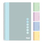 SKAG Θεματικά Τετράδια Pastel Vibe A4 3 Θεμάτων 80Γρ
