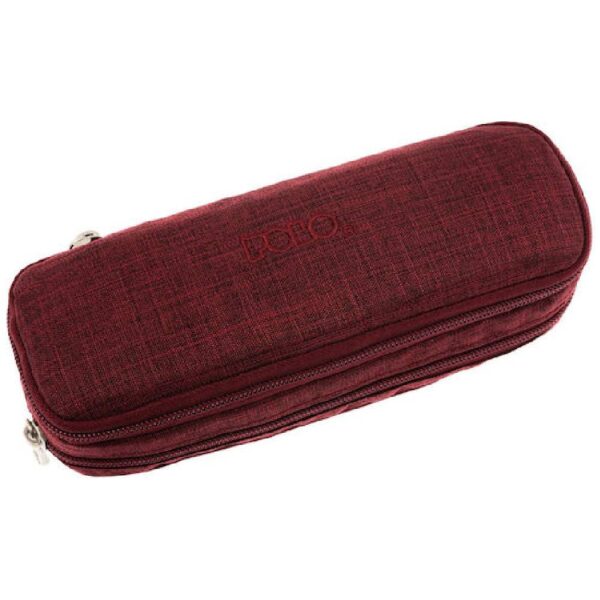 Polo Pencil Case Duo Box (937004-3300) Μπορντό