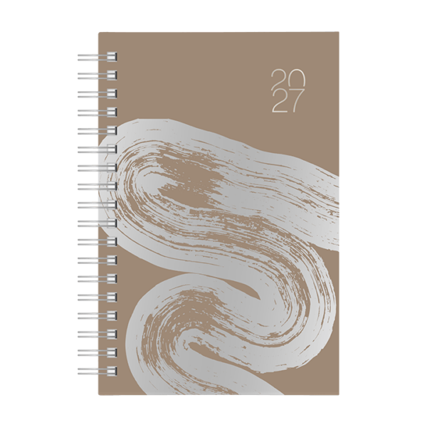 Linardatos Ημερήσιο Ημερολόγιο Spiral Brush_D 17x24 (2027)