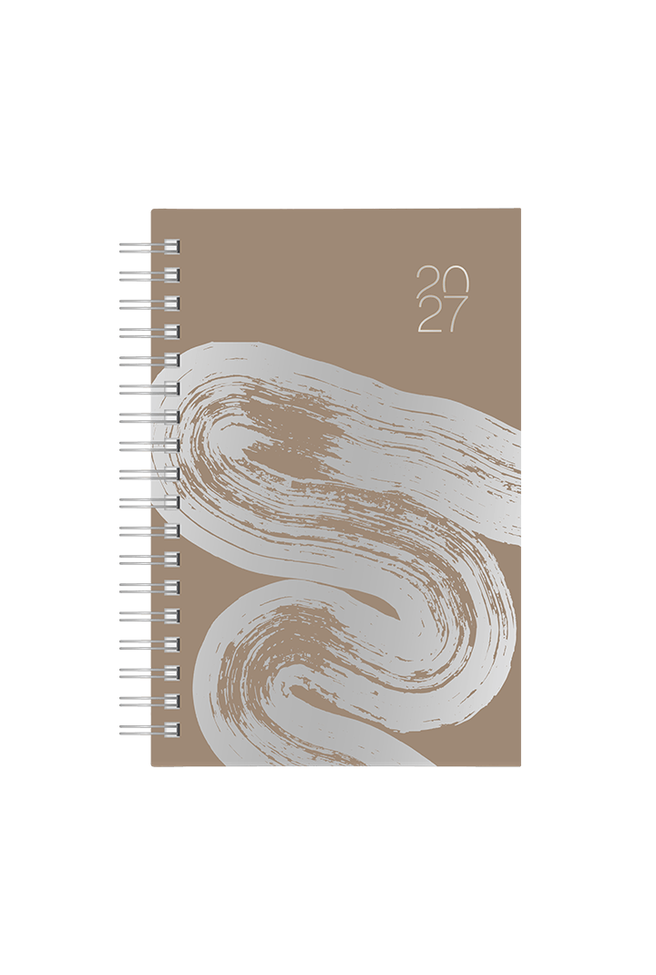0007486_spiral-brush_d Linardatos Ημερήσιο Ημερολόγιο Spiral Brush_D 17x24 (2027) - Image 1