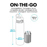 Πλαστικό Παγούρι  1000ml Ion8 Μαύρο - Image 7