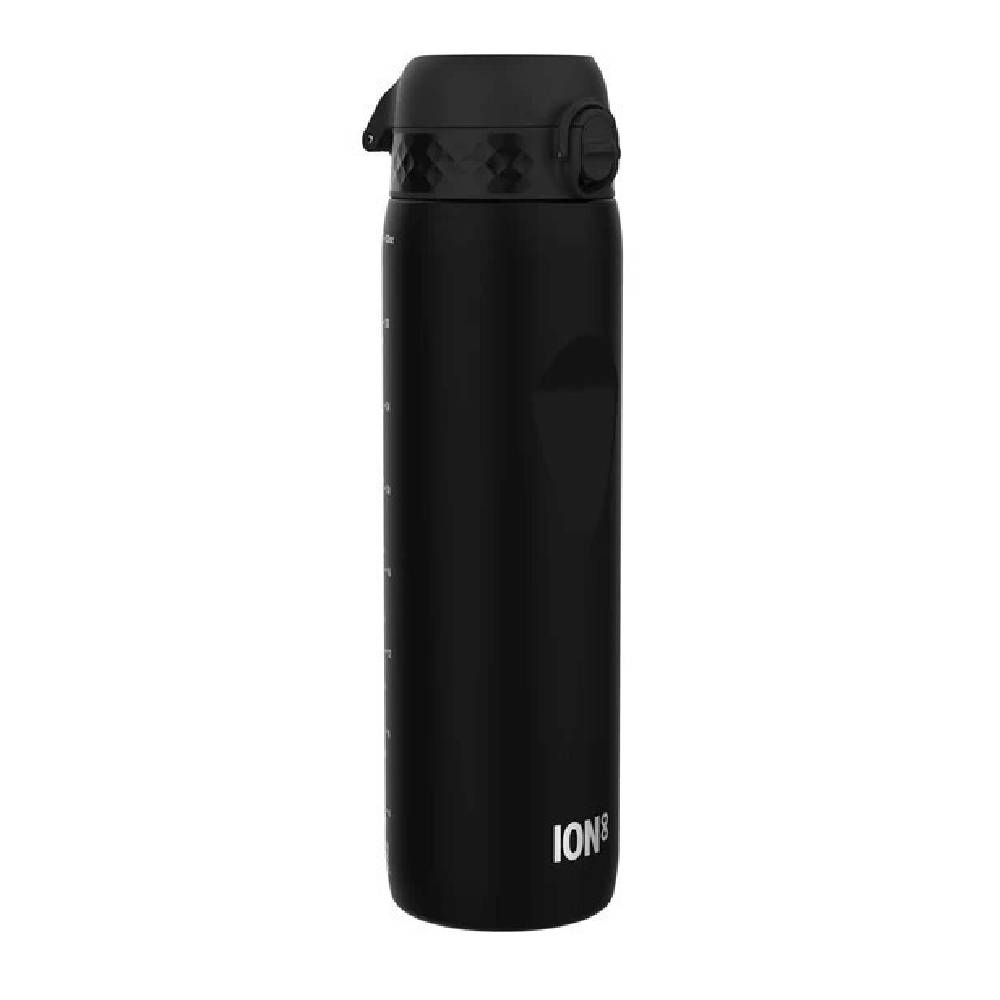 pagouri ion mavro 1000ml Πλαστικό Παγούρι 1000ml Ion8 Μαύρο - Image 1