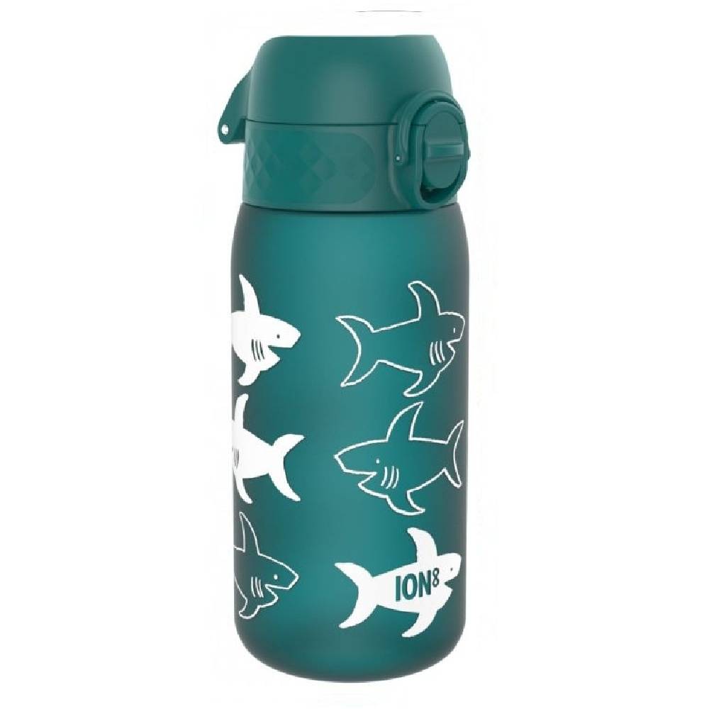 pagouri ion sharks petrol Πλαστικό Παγούρι Sharks ION8 350ml - Image 1