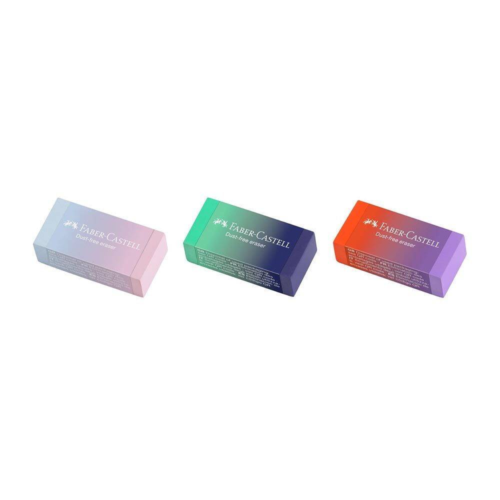 faber castell goma Faber Castell Γόμα Pvc Dust Free Folllow Your Flow 188580 Faber Castell - Image 1
