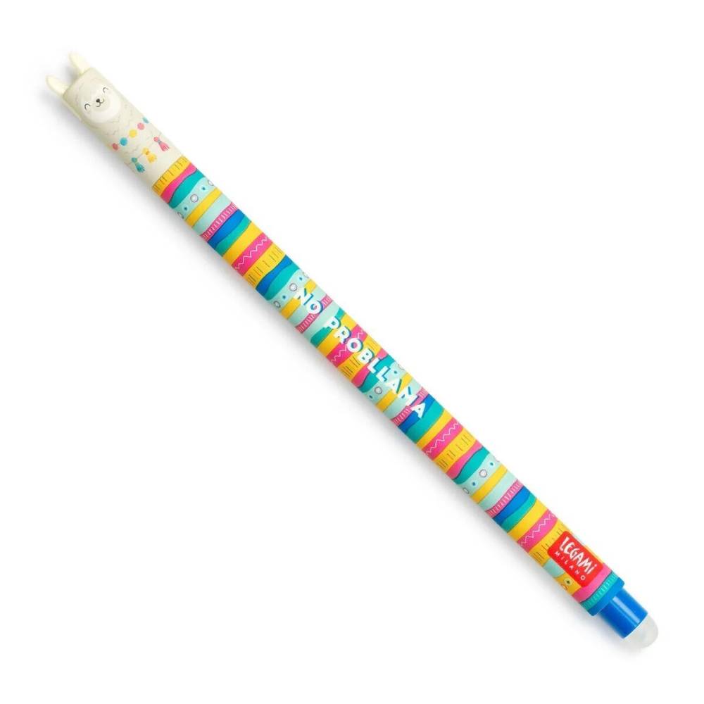 legami stylo pou svinei lama Legami Milano Στυλό Gel που σβήνει 0.7mm με Μπλε Μελάνι Lama - Image 1