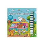 Cozy coloring: Χαρούμενες μέρες (Με 10 μαρκαδόρους με διπλή μύτη)